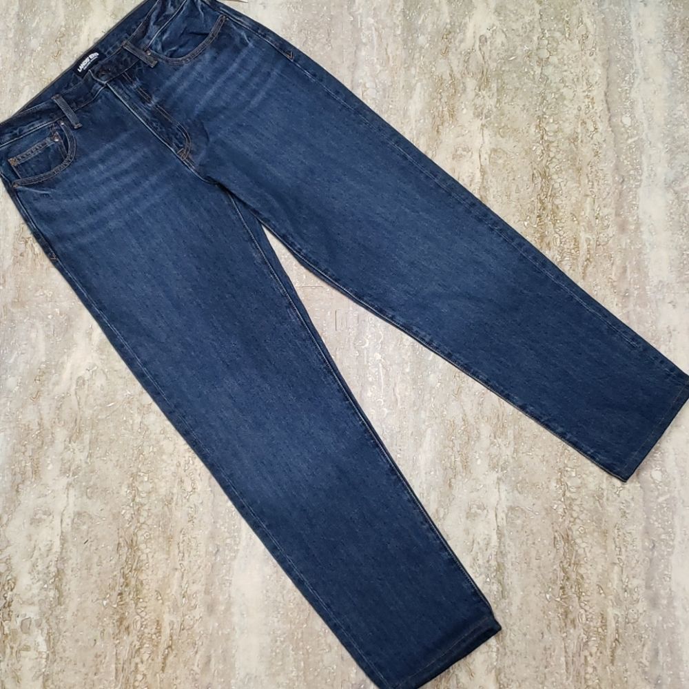 LANDS END SQUARE RIGGER RELAXED MENS JEANS